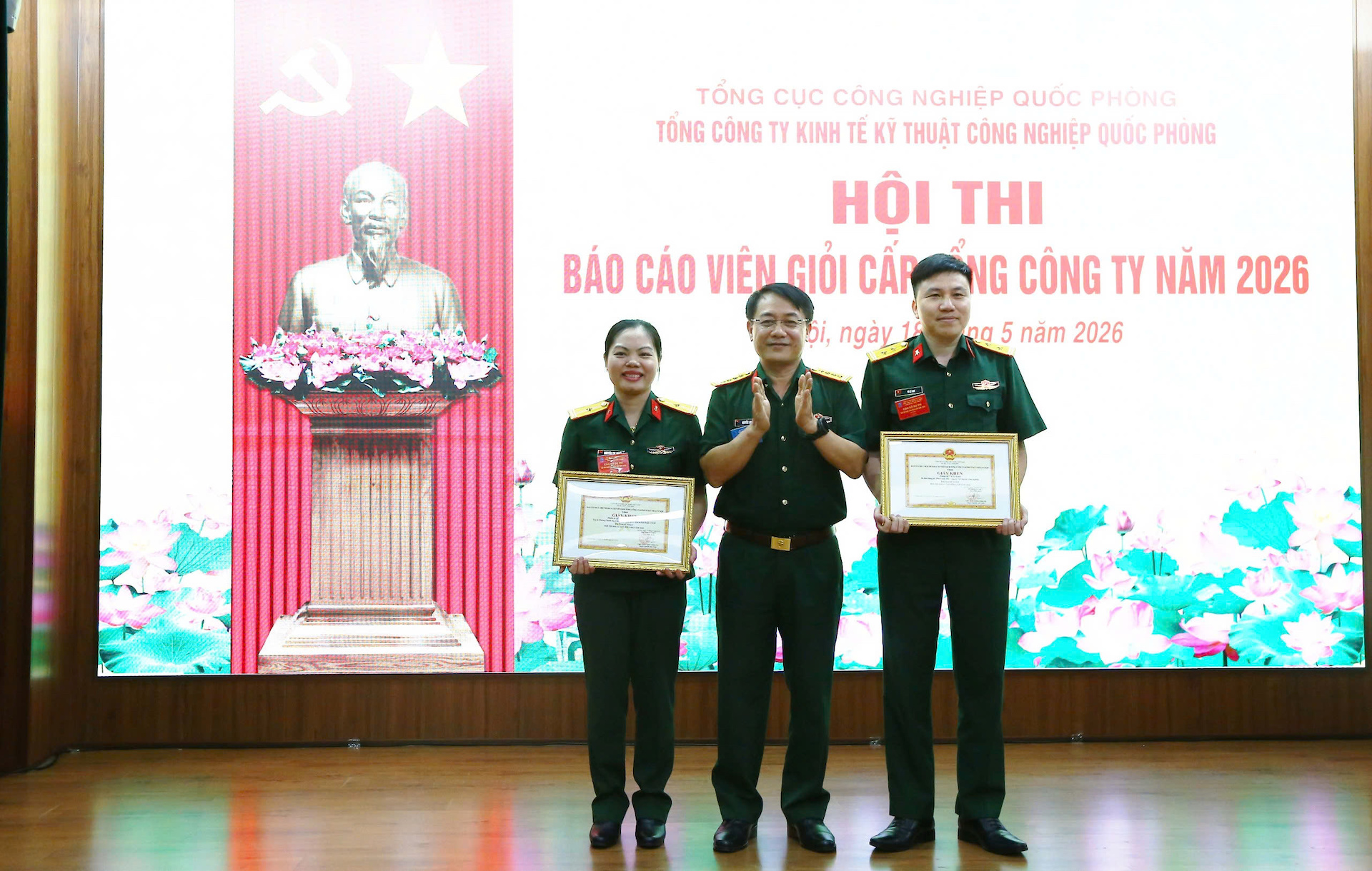 Tổng công ty GAET thi báo cáo viên giỏi